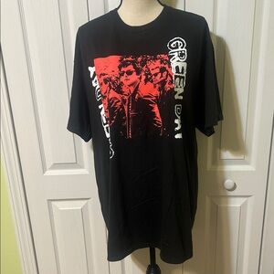 Green Day Black Graphic T-Shirt